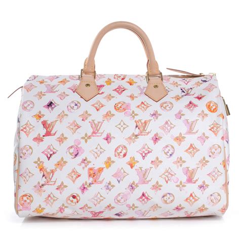 louis vuitton watercolor aquarelle speedy|louis Vuitton Speedy watercolor.